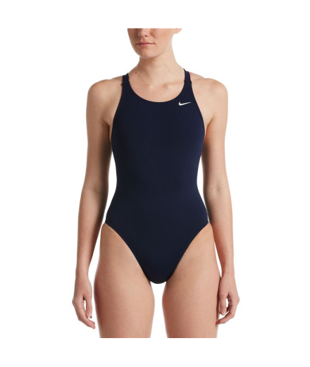 Bañador de Natación Nike Fastback One Piece Mujer Navy