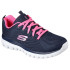 Zapatillas Skechers Graceful-Get Connect Mujer Navy Mesh / Hot Pink Trim