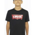 Camiseta Levi's Batwing Manga corta Boy Negra