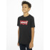 Camiseta Levi's Batwing Manga corta Boy Black