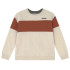 Sudadera Levi's Colorblock Crewneck Boy Oatmeal