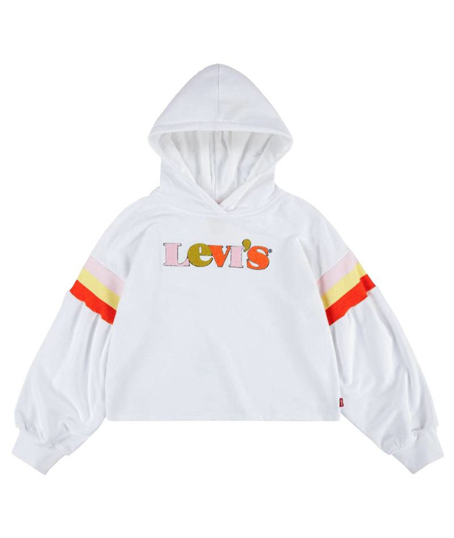 Sudadera Levi's Full Sleeve High Rise Girl White