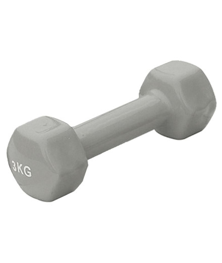 Pack 2 Pesas Atipick vinilo 3 kg Grey