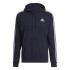 Sudadera con capucha adidas Essentials 3 Bandas M Legendk Ink/White