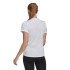 Camiseta de training adidas Primeblue D2M Logo Sport W White/Black