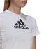 Camiseta de training adidas Primeblue D2M Logo Sport W White/Black