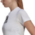 Camiseta de training adidas Primeblue D2M Logo Sport W White/Black