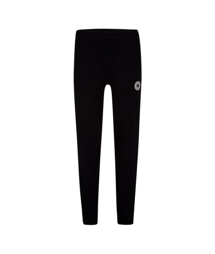 Pantalones Converse Fleee Chuck Taylor Patch Jogger B Black