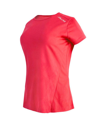 Camiseta de running Joluvi Runplex W Rosa