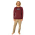 Sudadera Rip Curl Surf Revival Box M Dark red