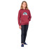 Sudadera con capucha Rip Curl Mama Pop Boy Dark red