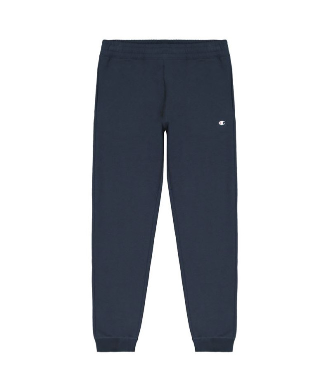 Pantalones largos Champion Rib Cuff M Dark blue