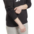 Sudadera sin capucha Reebok identity Logo Fleece W Black