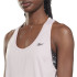 Camiseta sin mangas de training Reebok Mesh Back W Frost Berry