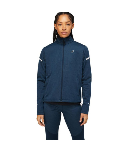 Chaqueta de running ASICS Lite-Show W Blue