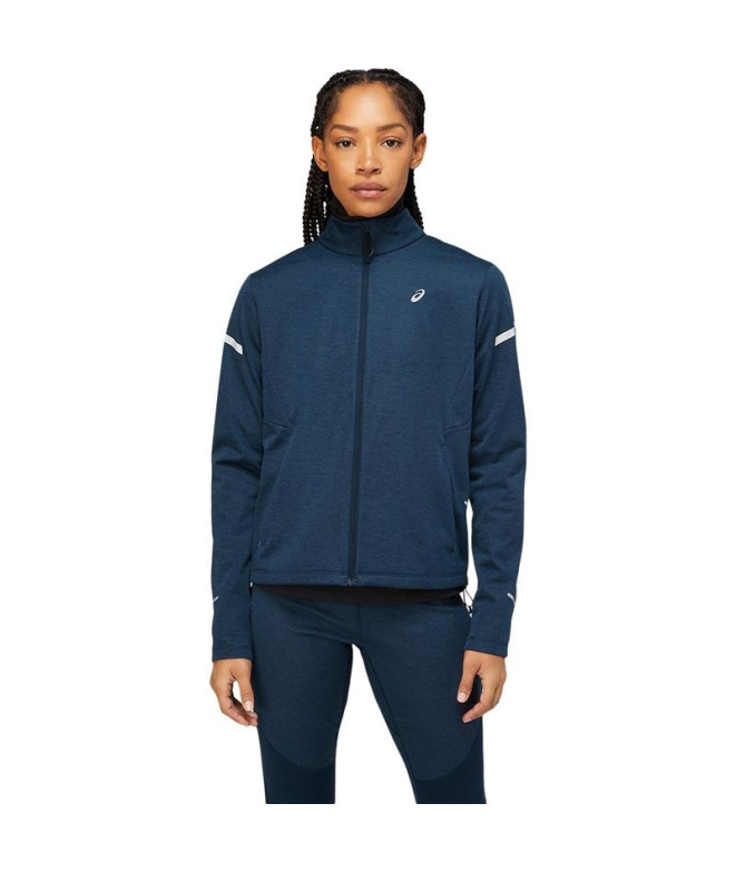 Chaqueta de running ASICS Lite-Show W Blue
