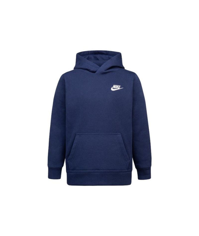 Sudadera Nike Club Fleece Kids Blue