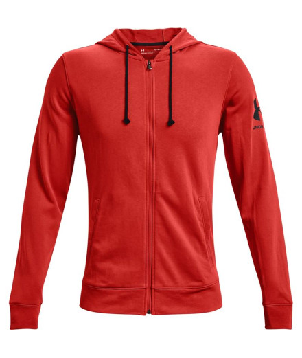 Chaqueta Under Armour Rival Terry Man Red/Black