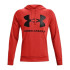 Sudadera con capucha Under Armour Fleece Rival Big Logo M Radiant Red