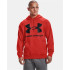Sudadera con capucha Under Armour Fleece Rival Big Logo M Radiant Red