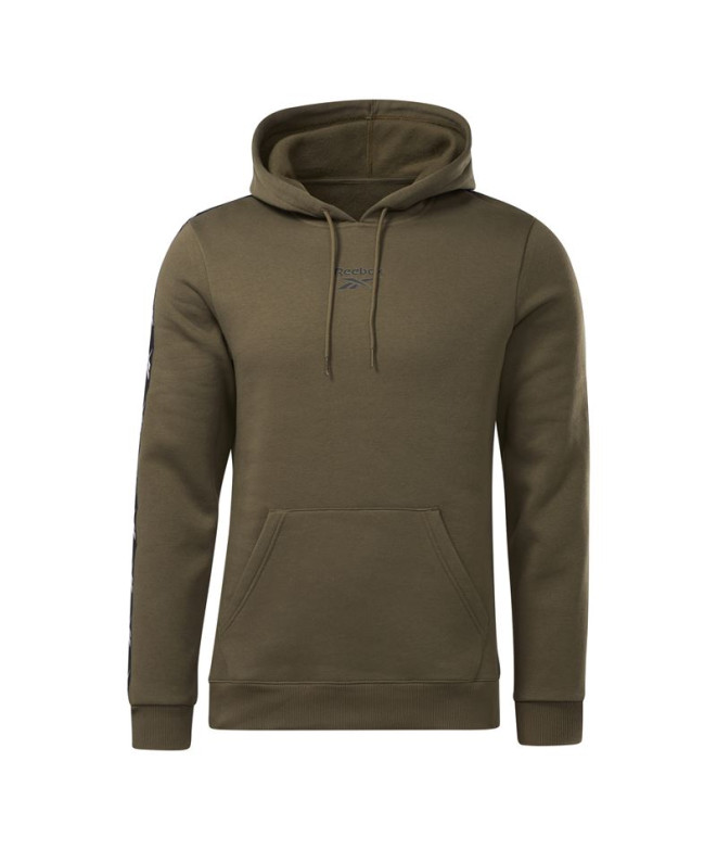 Sudadera Reebok Training Essentials Tape M Army...