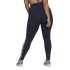 Mallas adidas Essentials High-Waisted Logo Mujer Azul Marino