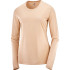 Camiseta de senderismo Salomon Agile W Pink