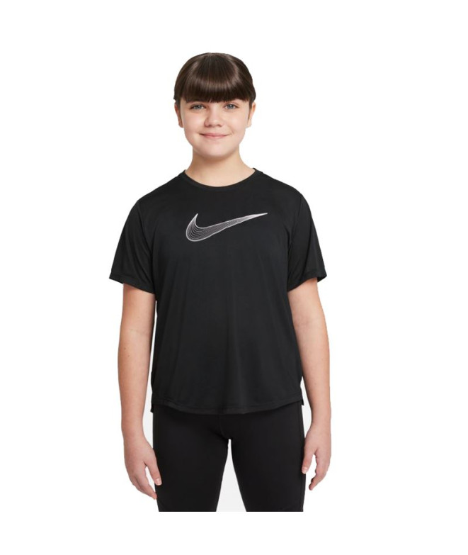 Camiseta Nike Dri-FIT One Girls Black