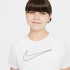 Camiseta Nike Dri-FIT One Girls White