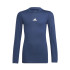 Camiseta manga larga de fútbol adidas Techfit Boys Navy