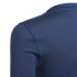 Camiseta manga larga de fútbol adidas Techfit Boys Navy