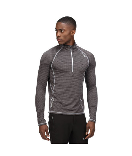 Camiseta Regatta Yonder Half-Zip M Dark grey