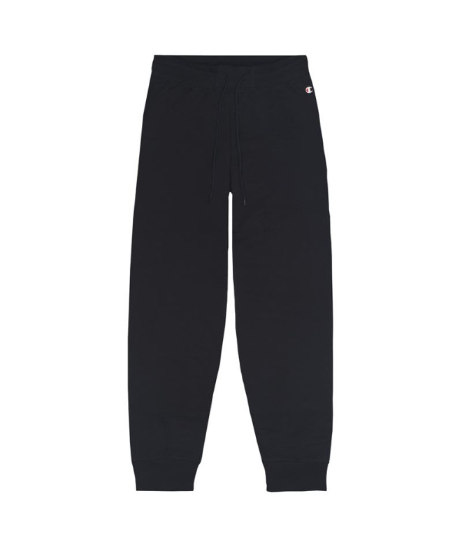 Pantalones Champion Rib Cuff C Logo Cuffed W Negro