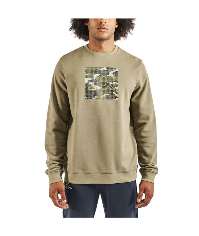 Sudadera Kappa Isoa M Green