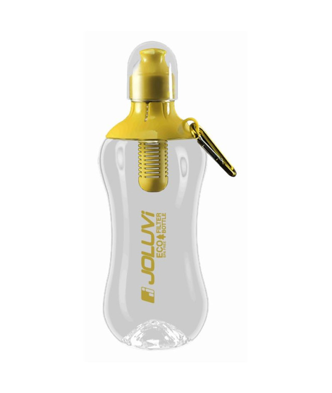 Botella Joluvi Filter Yellow