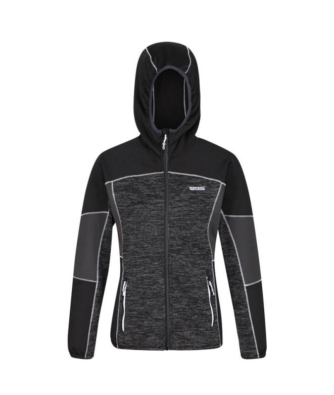 Chaqueta polar Regatta Walbury II Full Zip W Black