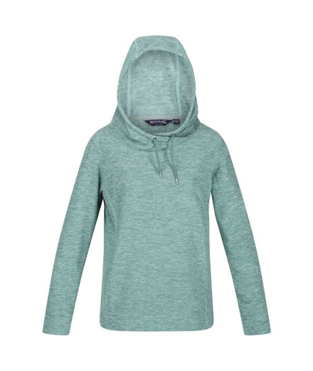 Sudadera polar Regatta Kizmit II Hooded Marl W Light blue