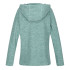 Sudadera polar Regatta Kizmit II Hooded Marl W Light blue