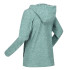 Sudadera polar Regatta Kizmit II Hooded Marl W Light blue