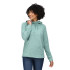 Sudadera polar Regatta Kizmit II Hooded Marl W Light blue