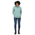 Sudadera polar Regatta Kizmit II Hooded Marl W Light blue