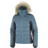 Chaqueta de esquí Salomon Stormcozy W Light blue