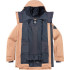 Chaqueta de esquí Salomon Stance Cargo W Pink