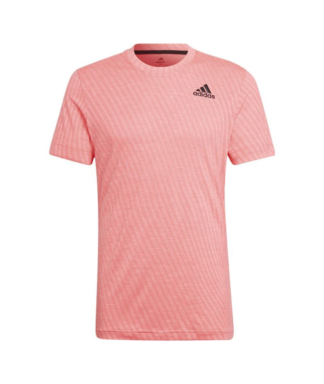 Camiseta de tenis adidas Freelift M Acid Red