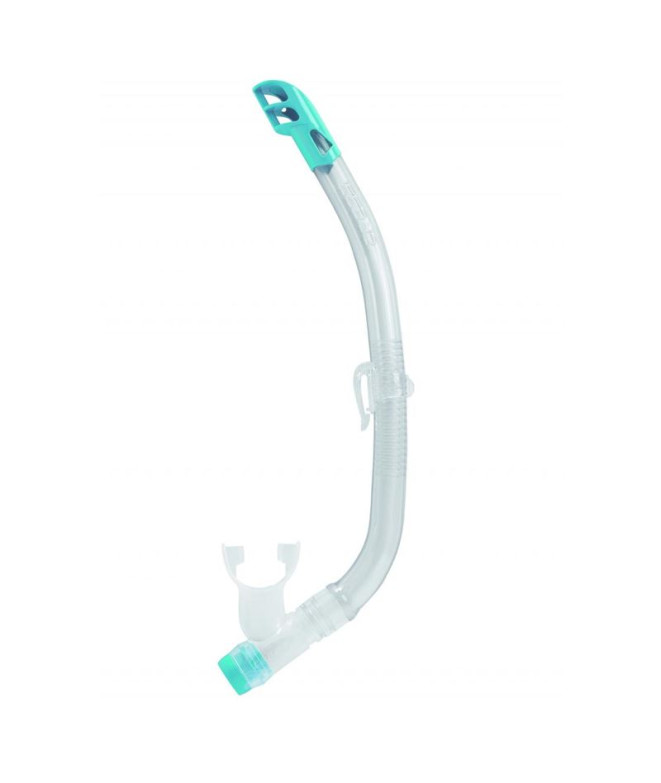 Tubo de Snorkel Cressi Sub Top Junior Aguamarina