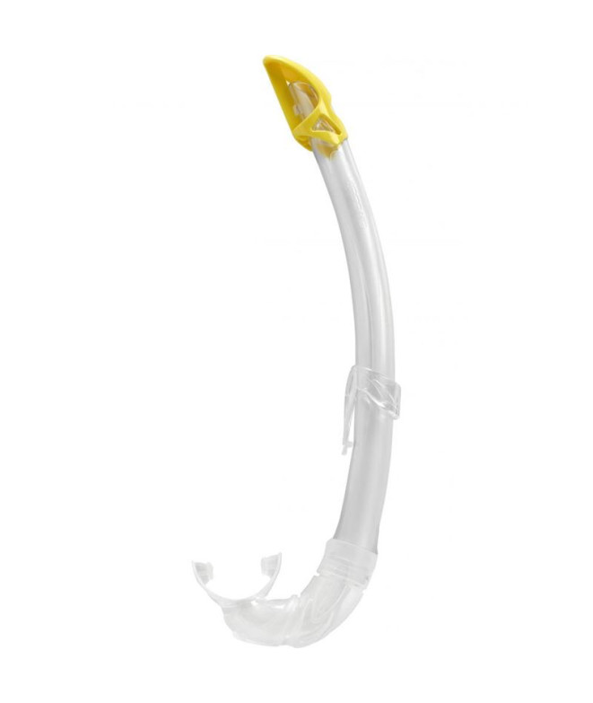 Tubo de Snorkel Cressi Sub Mexico Amarillo