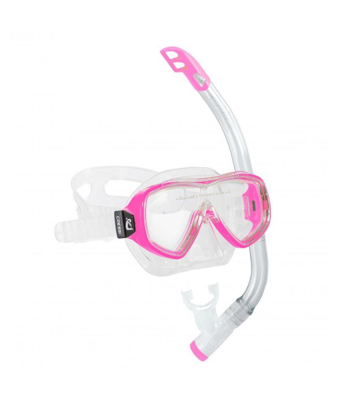 Kit de snorkel Cressi Sub Ondina VIP Rosa...