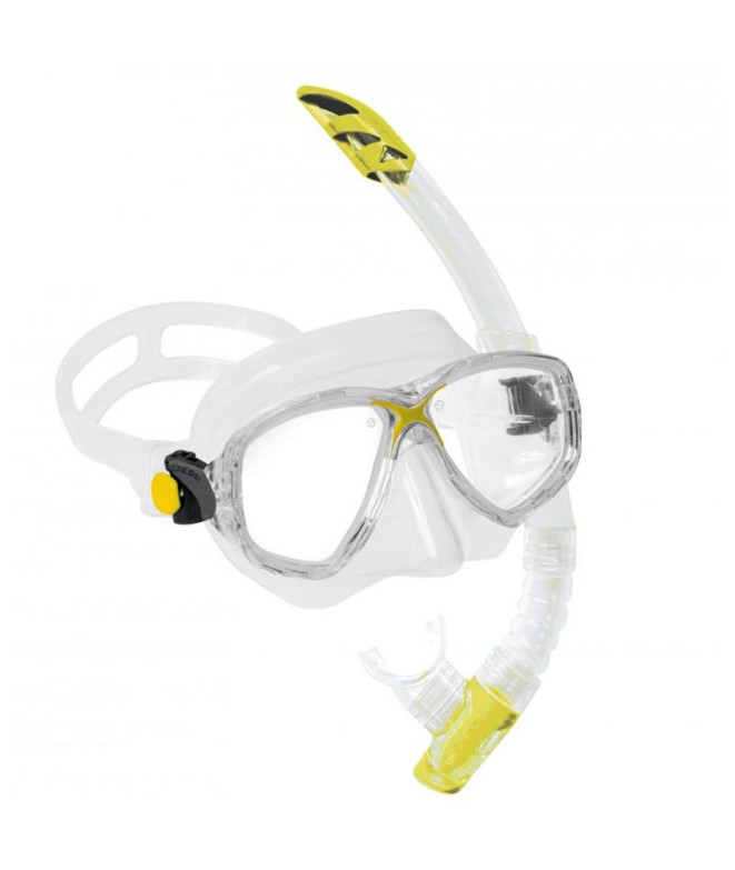 Kit de snorkel Cressi Sub Marea VIP Amarillo...