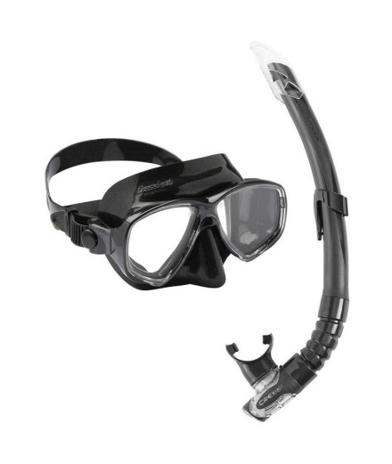 Kit de snorkel Cressi Sub Marea VIP Dark Negro (Marea +...
