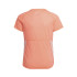 Camiseta de training adidas Aeroready 3 Bandas Girls Acid Red